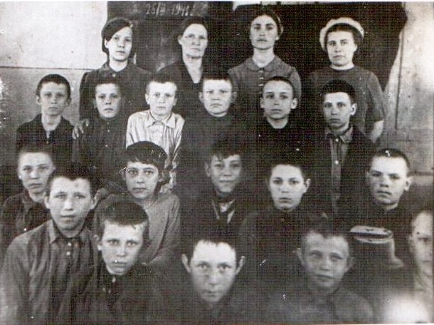 25.03.1941 - 4 класс  Колтубанской четырехлетней школы